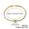 Nuevo modelo transfronterizo: Pulsera versátil de alta gama con forma de corazón tachonada de diamantes, joyería minimalista geométrica personalizada y elegante