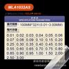 Calibrador de espesores 0.01-5mm calibrador de tapones regla de tapones medidor de espesores medidor de holgura herramienta de ajuste de válvulas MLA10