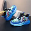 2026 Primavera Verano Malla Botón Giratorio Zapatos para Niños Zapatos Deportivos Suela Suave Zapatos para Correr Antideslizantes Transpirables Zapatos para Bebé Suela Suave