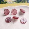 Pendientes de acrílico perforados de estilo dulce, de color sólido, estilo japonés y coreano, para hacer tú mismo, accesorios de joyería al por mayor