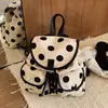 Bolso de Mujer a Lunares y Bloques de Color de Moda 2026 Nuevo de Gran Capacidad Estilo Casual Bolso de Mano para el Trabajo y los Viajes Mochila