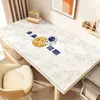 Tapete de mesa de astronauta, tapete de mesa para escrita de estudante, tapete de mesa especial para crianças, toalha de mesa para mesa de estudo e escrita, tapete de mesa