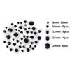 AliExpress materiais artesanais infantis acessórios de olho de animal olho de brinquedo DIY com adesivo olhos preto e branco para atividades