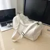 Bolsa de Mão de Viagem Casual Simples Versátil Texturizada de Ombro Cruzado Nova Moda Inverno 2026 de Grande Capacidade Tendência
