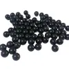 Fornecer Bola de Plástico Sólido Pom Preta 3,5mm 4mm 5mm Contas de Plástico Pretas 6,35mm 7mm Bola de Plástico