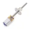Motor de Redução 3V6V12V N20 Micro CC Eixo Longo Rosca M4-55 Rosqueado Motor de Baixa Velocidade para Veículos Pequenos