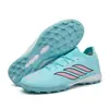 Zapatos de Fútbol Deportivos Transfronterizos para Niños y Estudiantes, Tacos Tf para Entrenamiento en Césped Artificial, Zapatos Profesionales de Competición Ag Long Spike para Hombres y Mujeres