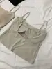 Directo del fabricante, bestseller transfronterizo: Sujetador invisible de seda helada que alisa la espalda con copas fijas, base líquida, camisola, estilo fino de verano