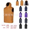 Chaleco desmontable de otoño e invierno para hombre Amazon Chaqueta sin mangas AliExpress Chaleco de algodón plumón ebay Salida de fábrica