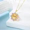 Colar Gargantilha Feminino Europeu e Americano Simples e Personalizado com Coroa de Espinhos de Diamante Corrente de Clavícula Pingente de Presente de Feriado Estiloso