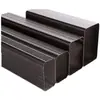 Tubería de Lluvia de Aleación de Aluminio para Villa Bajante Cuadrado Tubería de Drenaje Exterior Color Techo Solar Metal de Aluminio Tubería de Alcantarilla para Pared Exterior