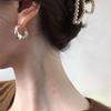 Pendientes de plata de ley 925 para mujer, 2024, nuevos, sencillos, ligeros, de lujo, con diseño de nicho, pendientes de perforación de oreja personalizados de alta calidad.