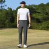 Venda Direta da Fábrica Estilo Casal de Verão Tamanho Grande Casual Esportivo Calças de Seda Gelada para Homens Proteção Solar ao Ar Livre Respirável Absorvente de Suor Secagem Rápida