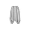 Calça Infantil Wulibu com Bordado de Urso 2026 Primavera e Outono Calça Jogger Quente Canelada Infantil Calça Casual para Bebê