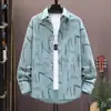 Camisa Retro de Manga Larga para Hombre Otoño Nueva Moda Versátil de Marca de Tendencia Holgada Casual Camisa Juvenil Tendencia