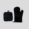 Guantes de Silicona de Algodón Puro con Certificación CE, Engrosados y Alargados, Antideslizantes, Resistentes a Altas Temperaturas, Guantes para Horno de Microondas, Anti-quemaduras para Horno de Horneado E18