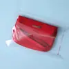 Bolsa Ziplock para Paleta Joyería Tarjeta Pequeña Tira de Plástico Ropa Engrosada Libro Bolsa de Empaque Transparente A Prueba de Polvo Sub-empaque