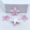 Accesorios de Resina Transparentes Brillantes de Estrellas Marinas de Colores Hebillas para Zapatos Pinzas para el Cabello Materiales para Accesorios de Bolsos y Sombreros DIY