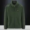 Chamarra de comercio exterior para hombre otoño e invierno con forro polar, abrigo engrosado, forro polar cálido, polar ártico, transmisión en vivo de TikTok 2155A
