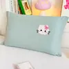 Funda de almohada infantil bordada de toalla de algodón 30X50 Algodón puro Funda de almohada para bebé individual 40X60 Funda de protector de almohada para estudiante