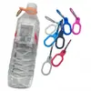 Portabotella de Escalada en Roca Mosquetón Correr Deportes al Aire Libre Hebilla Gancho para Botella de Agua Clip para Botella de Agua Hebilla Colgante Herramienta Silicona Agua