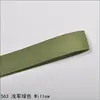 Cinta de Satén Acanalado de Poliéster Yao Ming de 9 mm en 196 Colores, Cinta de Lazo para Ceñir la Cintura, Cinta para Accesorios de Pasador