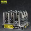 CLIPPER Clifford Corpo de Metal Roda de Lixa Isqueiro Plano Grande Cor Gradiente de Navegação Recarregável a Gás