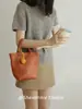 Bolso Cubo de Piel de Vaca, Bolso de Hombro, Bolso Cruzado, Bolso Tote, Bolso de Cuero Genuino para Mujer, Forma de Cubo, Simple y Versátil, Estilo Urbano