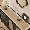 2026 Nuevo Tapete Estilo Vintage para Encimera de Aparador, Tapete de Larga Tira de Alta Gama para Mueble de TV, Tapete Impermeable y a Prueba de Aceite para Gabinete de Entrada