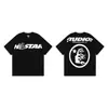 Transfronterizo Hellstar Hellstar Verano Nuevo Marca de Moda Europea y Americana Camiseta de Manga Corta Holgada para Hombre y Mujer Nfc