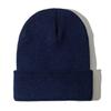 Gorro de punto con vuelta para hombre y mujer, cálido para la cabeza y las orejas, para ir caminando al trabajo o a clase, para hacer ejercicio, gorro de esquí