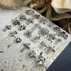Venda Direta da Fábrica Estilo Punk Retrô Liga para Nail Art Acessórios de Diamante Atacado Cruz Cabeça de Leão Decoração de Unha
