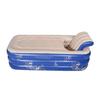 Bañera Inflable para Baño de Adultos Pvc Cremallera Masaje Baño Adulto Plegable Respaldo en Forma de S Piscina de Baño Hogar