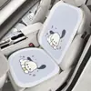 Cojín para Asiento de Coche, Funda Universal para Asiento para Todas las Estaciones, Transpirable Verano Fresco Seda de Hielo Medio Paquete Dibujo Animado Lindo Estilo Diosa Cojín para Asiento de Coche