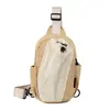 Bolso de Pecho Estilo Japonés para Hombres y Mujeres, Mochila Pequeña Nueva de Primavera 2026, Bolso Versátil para Teléfono Streetwear Casual, Bolso Cruzado Ligero de Moda