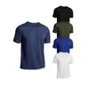 2026 Verão Transfronteiriço Masculino Gola Redonda Manga Curta Moda ao Ar Livre Esportes Secagem Rápida Corrida Versátil Top Tendência Em Estoque