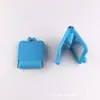 Bolsa de espejo de silicona de moda para la vida, bolsa de espejo cuadrada con botón lindo de silicona, venta al por mayor