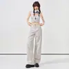 Hys/2026 Nova Coleção de Primavera & Seleção Amor Verdadeiro Jeans de Perna Larga Ultra-Macio ao Toque em Liocel para Mulheres Finos