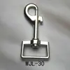 Fábrica de Origen Llavero con Hebilla de Plástico en Forma de P para Mascotas Gancho de Aleación de Zinc con Forma de Cabeza de Toro Hebilla para Perro Proceso de Galvanizado Sin Manchas Metal