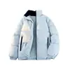 Chaqueta de Algodón con Cuello Alto Sidalai para Hombre, Pareja, Chaqueta Acolchada Engrosada, Ropa Exterior Cálida Casual, Marca de Tendencia, Chaqueta de Algodón Holgada, Ropa de Algodón