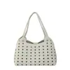 Bolsa de Ombro Feminina 2025 com Rebites Vazados no Braço Nova Tendência da Moda Design de Nicho Bolsinha de Mão Bolsa de Ombro Feminina