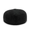 Gorro de Lana a Cuadros Simple de Invierno para Hombres de Mediana Edad y Mayores, Papá y Abuelo, con Protección para los Oídos y Calidez