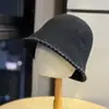 Chapéu de pescador retrô simples para mulheres, outono e inverno, com costura de alta qualidade e acabamento em renda, faz o rosto parecer menor, chapéu bucket estiloso e versátil