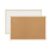 Brandland Pizarra de Corcho Hecha a Medida Pizarra Blanca Pizarra Magnética Marco de Madera Tablero Decorativo