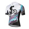 Ropa de ciclismo para hombre, camiseta de manga corta de verano, ropa de ciclismo, ropa de bicicleta, ropa de bicicleta de montaña, cabello transfronterizo