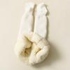 Leggings cálidos de forro polar para otoño e invierno para niños, Medias para niñas, Calcetines largos de algodón peinado para bebés y niñas pequeñas