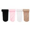 Calcetines de Danza para Niños Blancos Pantimedias Medias Leggings Calcetines de Una Pieza Terciopelo Ballet Transpirable