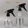 Frasco Spray Pequeno Transparente de Mão, Frasco Spray de Limpeza Tipo Pressão, Frasco Spray de Álcool, Frasco Spray Portátil para Salões de Barbeiro
