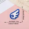 Pegatinas de Tela Bordadas de Fábrica Original Coloridas Dibujos Animados Lindas Alas Pegatinas con Cinta Adhesiva Ropa y Mochilas Pegatinas de Parche Decorativas