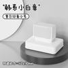 Sello blanco pequeño coreano para manualidades, sello cuadrado, sello redondo pequeño blanco, sello transparente para ventana, sello para tarjeta de premio.